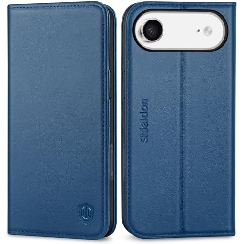 Amazon.co.jp: SHIELDON iPhone Air 対応 手帳型ケース 本革レザー 6.5